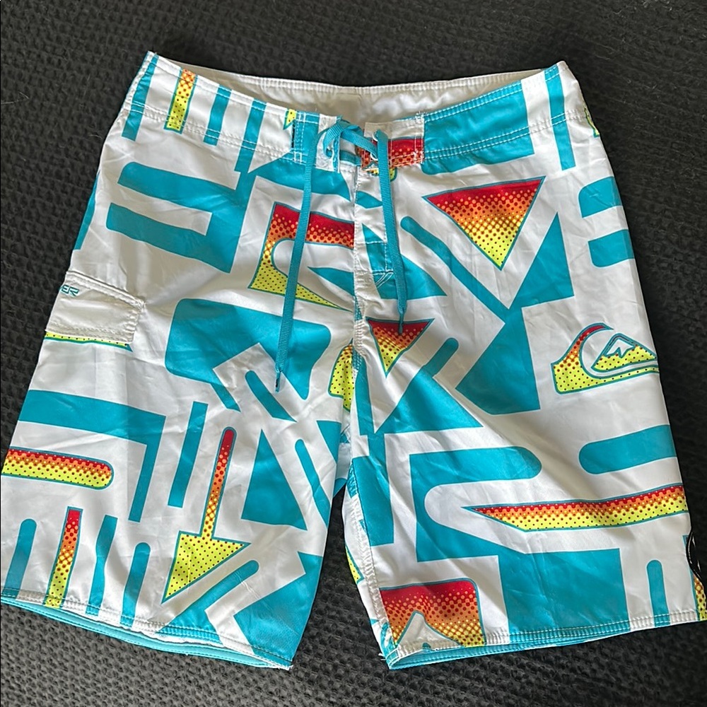 Quiksilver Men's Blue Swim Shorts